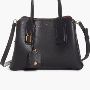 Marc Jacobs “The Editor 29” Leather Crossbody Bag – Black